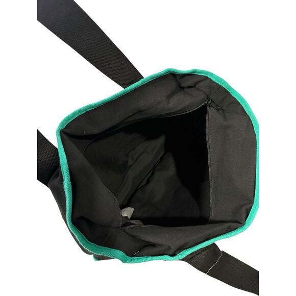 Disney Halloween 2023 Mickey Pumpkin Glow In The Dark Canvas Zip Tote Bag - Picture 4 of 7